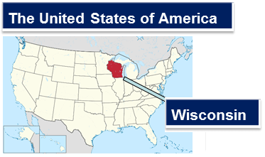 Wisconsin - A state in the US